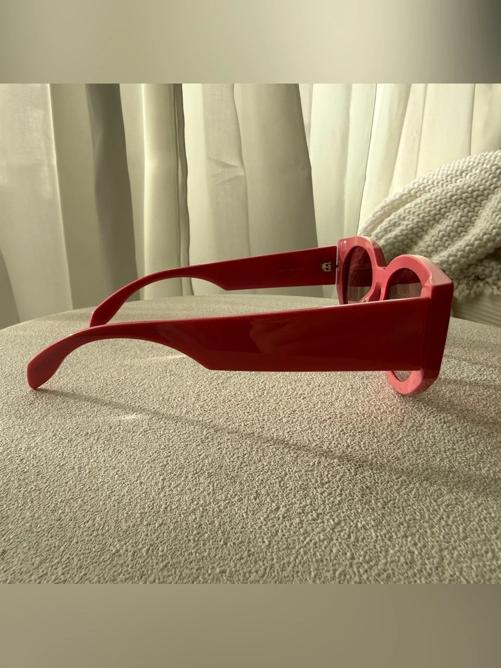 Alexander McQueen Pink Sunglasses